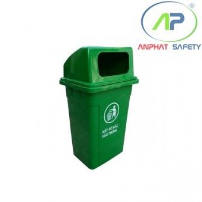 Thùng rác 90 lít có bốn bánh xe